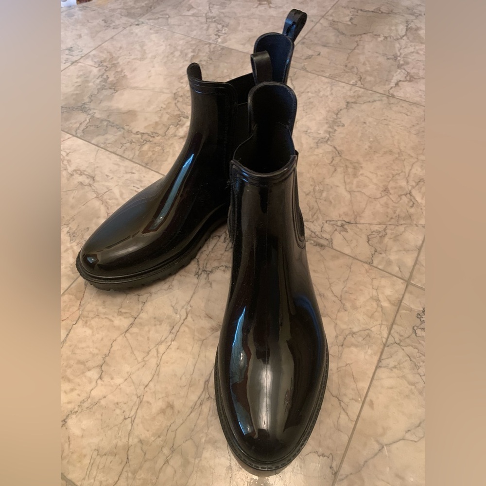 Josmo Outdoor Women’s Rainboots Black Size 7 Worn Once